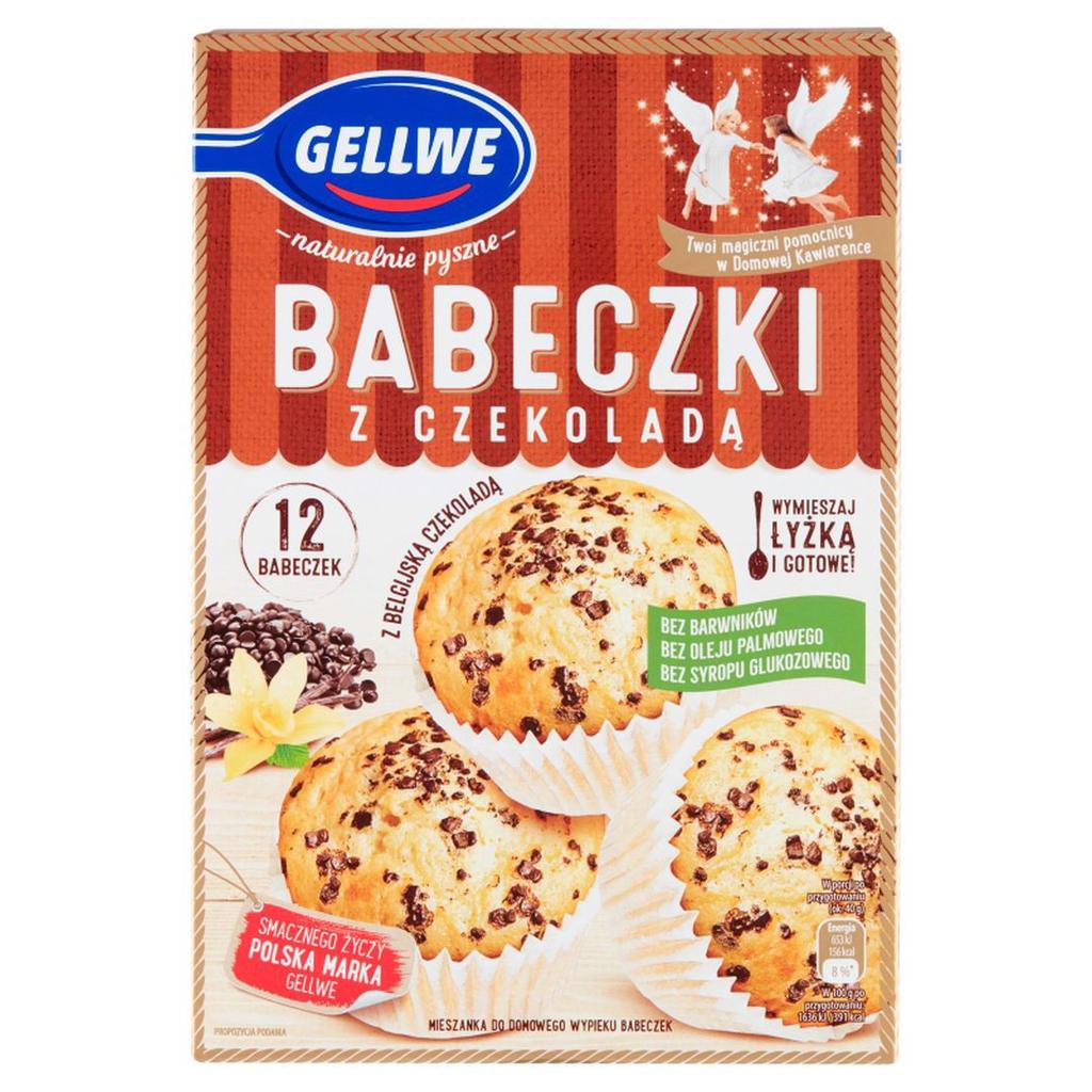 Gellwe Chocolate Muffins Baking Mix 290 g