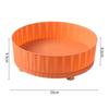 Multipurpose 360 Rotation Non-Skid Spice Rack Pantry Cabinet Turntable With Wide Base Storage Bin Fruit Cosmetics Storage Tray