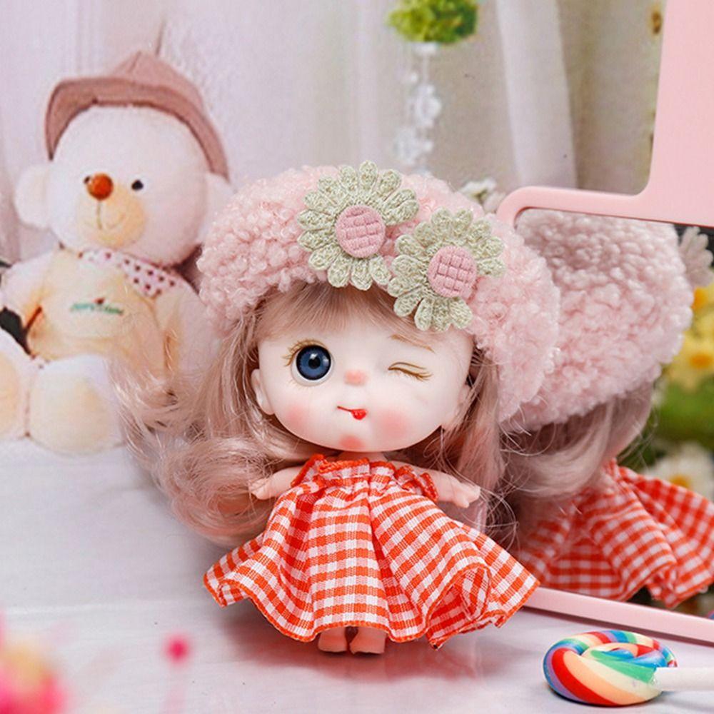 Шарнирные BJD куклы Фигурки Игрушки Мини куклы Игрушки Подарок Одежда Наряд для девочек