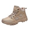 Men's Spring and Autumn New Large-sized Hiking Fashion Casual Mountaineering Shoes, Outdoor Desert Boots and Sports Shoes