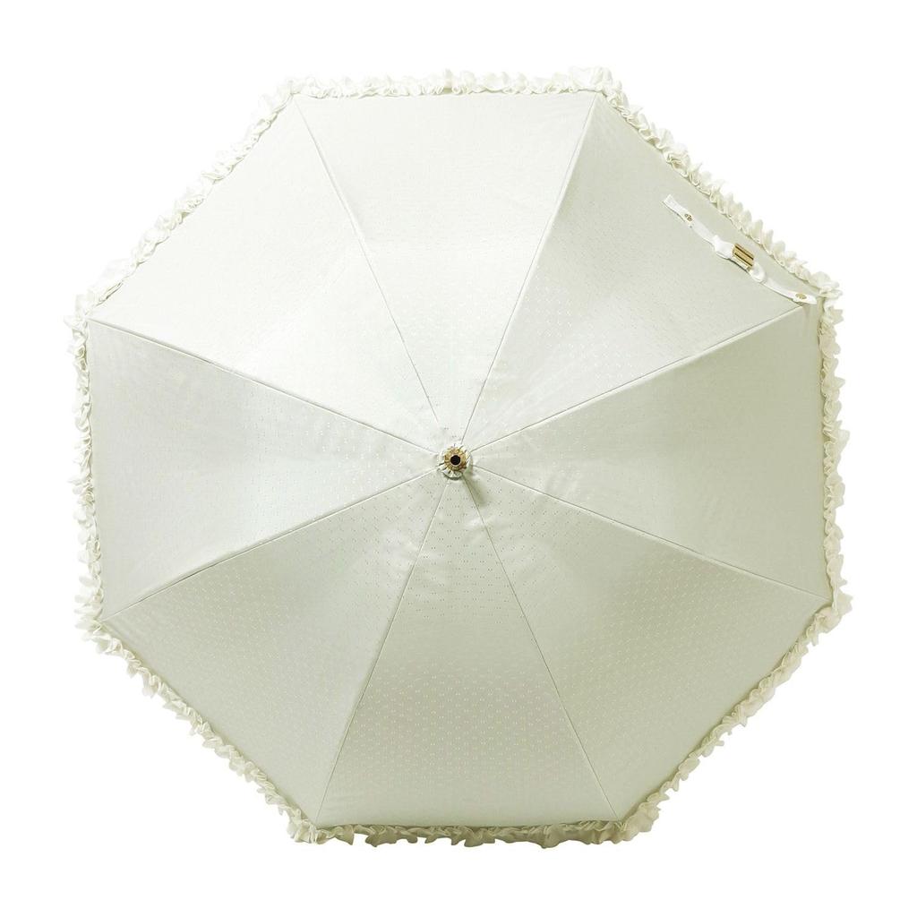 Moonbat en Long Rain или Premium Light Heat and UV Dobby [Lanvin Bleu] Женский зонтик от солнца, Зонт, Блеск, Блокировка, Защита, Рюши, 22-084-12078-06,