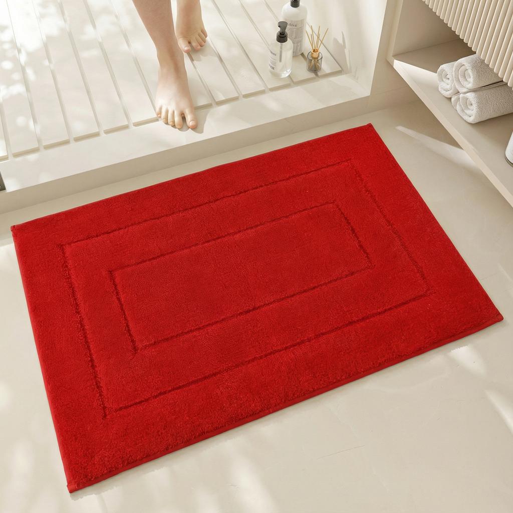 40x60cm Extra Thick Absorbent Bath Mat Quick-Dry Non-Slip Bathroom Floor Mat for Entryway Door Home Carpet