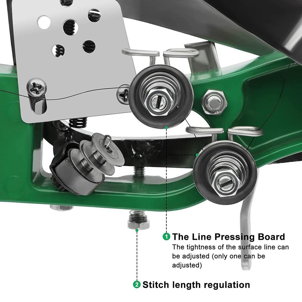 Промышленная машина для ремонта обуви Сапожник Ручная машина для починки обуви Двойная хлопковая нейлоновая нить Швейная машина для обуви