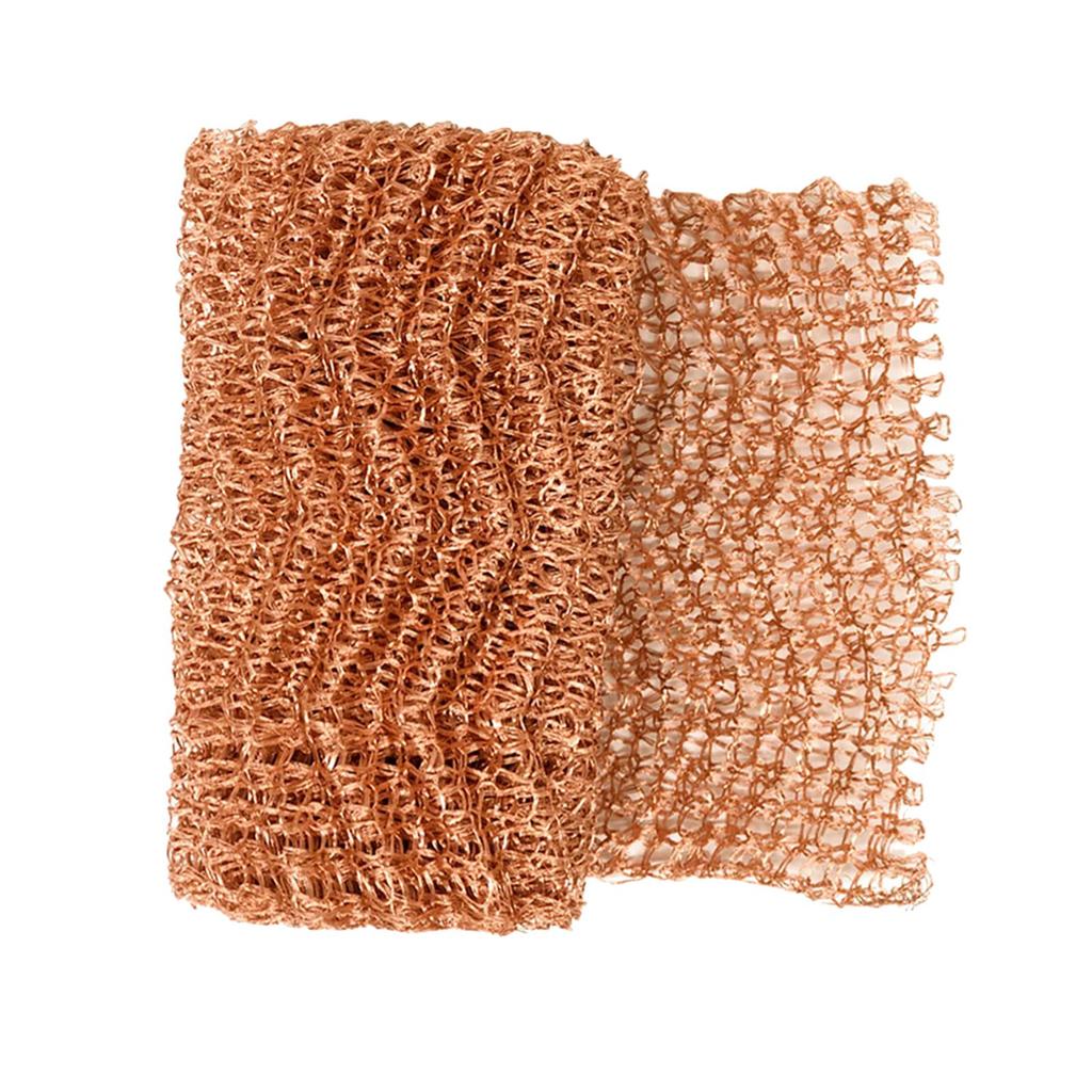 Фильтры для паров из медной сетки в рулонах 12,7 см x 6 м, устойчивые к ловушкам для улиток, медная вязаная проволочная сетка