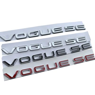 3D ABS черный значок багажника автомобиля наклейка с буквами наклейка Voguese логотип эмблема для HSE SCV6 SDV8 автомобильные аксессуары