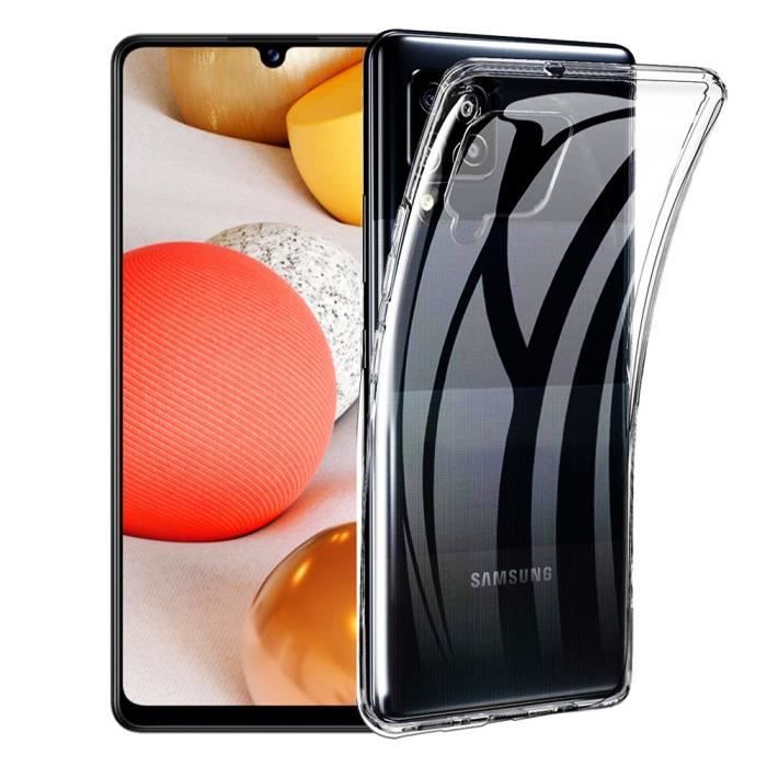 Coque - VCOMP - Samsung Galaxy A42 5G - UltraSlim - Ajustement parfait - Transparent