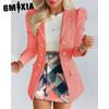 Женская мода повседневный принт весна осень длинный рукав V-образный вырез платье комплект женские шорты