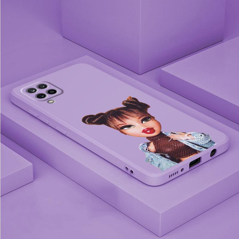 Квадратный чехол для телефона с изображением куклы Братцс для Samsung Galaxy A03s A71 A11 A31 A01 A21s A51 A02 A70 A50 A10, силиконовый чехол с жидким бампером