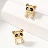 Panda Stud Earrings - Cute, Simple, and Versatile Design