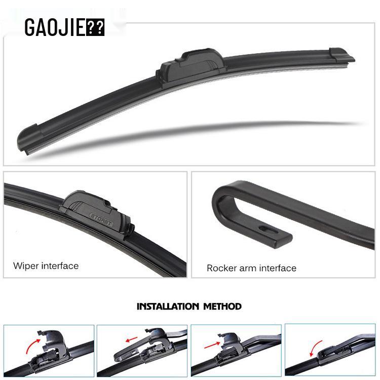 Compatible Wiper Blade for Wuling Zhiguang, Hongguang S, Rongguang S1, Capgemini, Journey, Xingchi - Boneless Design