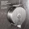 Listed Stainless Steel Bathroom Paper Dispenser Wall Mounted For Restroom