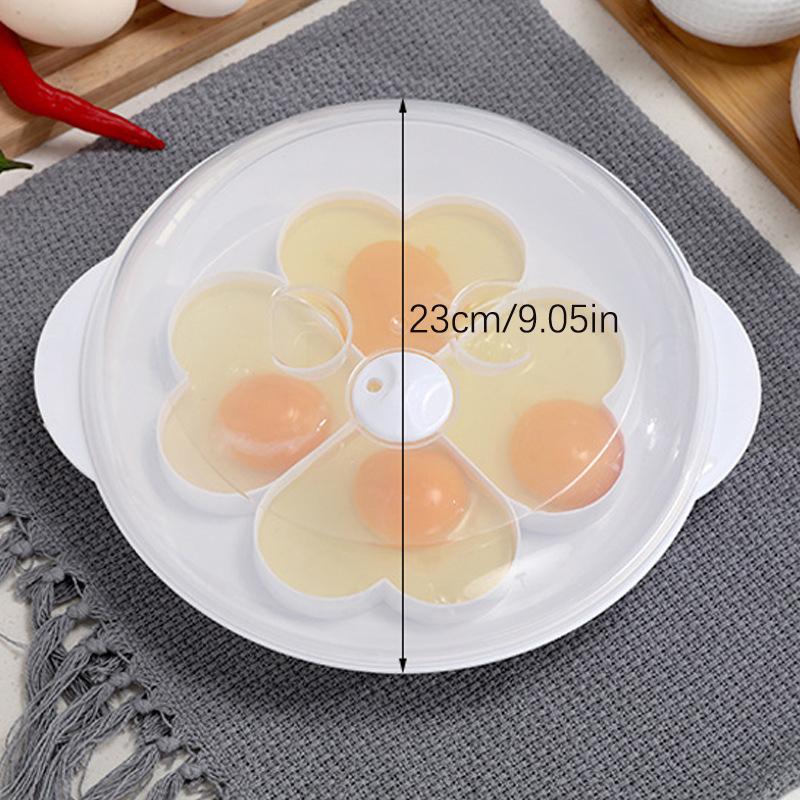 Микроволновая печь для приготовления яиц в пароварке Mini Love Shape Egg Mold Eggs Paacher Creative Lazy Egg Cooking Tool Home Breakfast Egg Boar