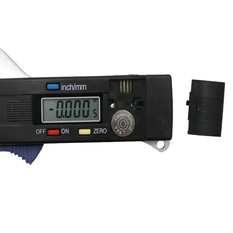 0-25.4 мм цифровой горизонтальный толщиномер 0.01 мм ювелирная жемчужная линейка круглый диаметр металлический измерительный толщиномер микрометр