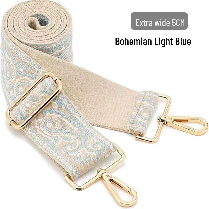 Регулируемый цветной холщовый ремешок для сумки - Широкий, Нескользящий Наплечный Запасной для женских сумок