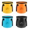 10L Portable Bucket Waterproof Fishing Folding Bucket Multifunction Camping Bucket Bag Lightweight for Outdoor Camping