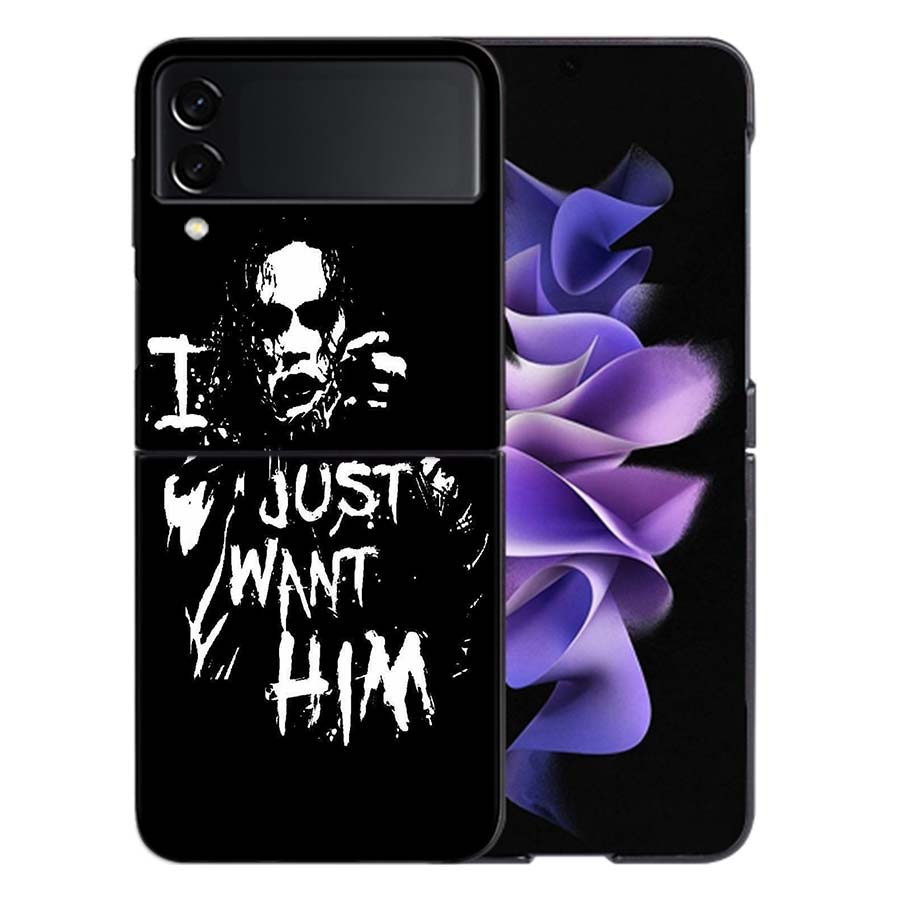 Чехол для телефона Movie THE C-CROW для Samsung Z Flip 6 7 5G Galaxy Z Flip 5 4 3 5G Чехлы Ударопрочный Жесткий Чехол ТПУ