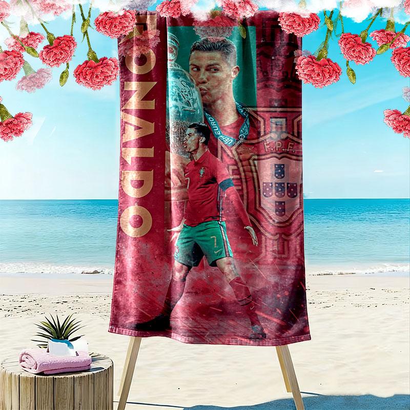 Ronald Print Beach Towel, Large Soft Quick Dry Towel for Beach Camping Swimming
