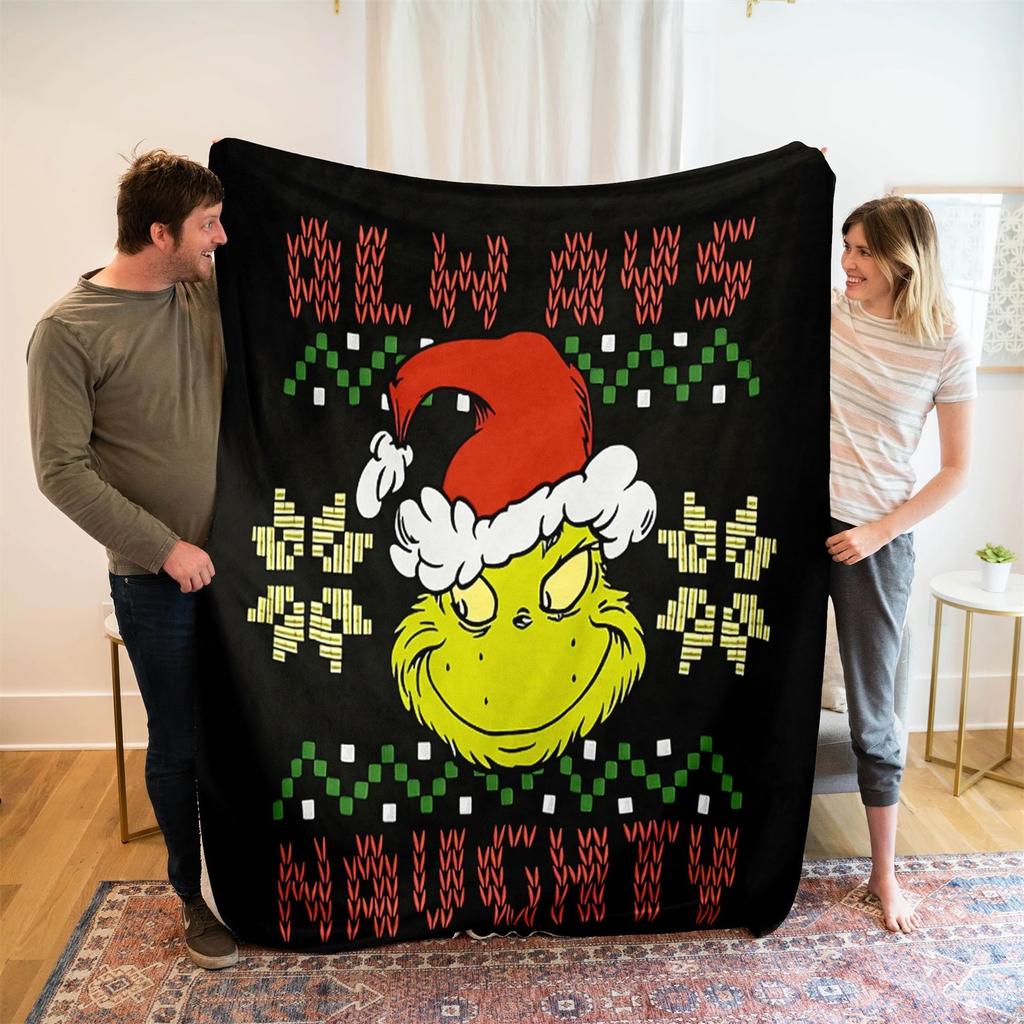 150x200cm Flannel Blanket Christmas Blanket Personalized Blanket Digital Print Blanket