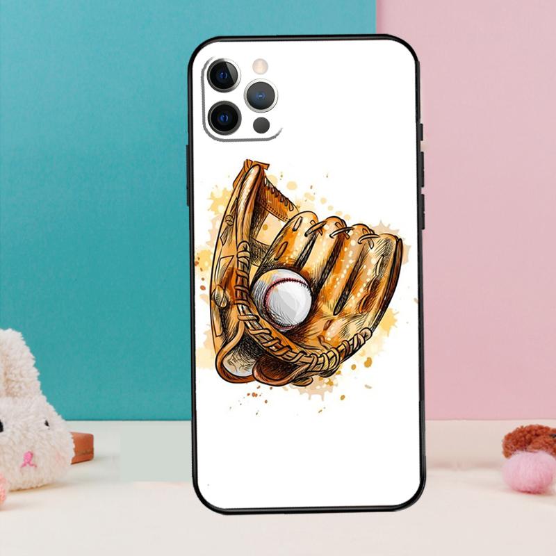 Чехол для телефона в стиле бейсбола для iPhone 17 Air 16 15 14 13 12 11 Pro Max 12 13 mini 15 16 Plus 16e Чехол Coque