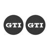 2026 Hot 2Pcs Car Coaster Water Cup Mat Non-Slip Pad For Volkswagen VW Golf Amarok Beetle GTI Magotan T-ROC T-Cross Polo Atlas ID3 Tiguan