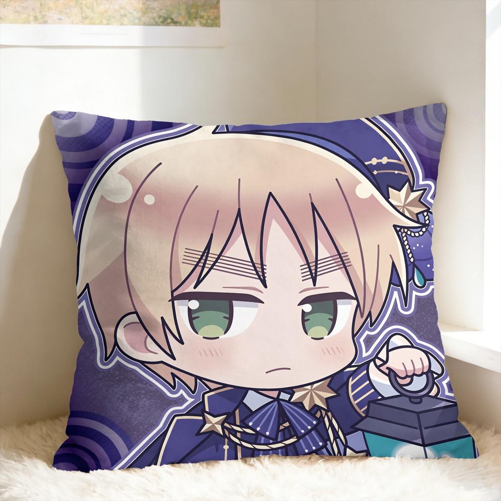 Aph Hetalia Anime Pillowcases Fashion Pillow Case For Living Room Chair Soft Pillow Cover