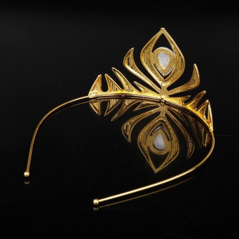 Кристальные тиары-короны ручной работы, косплей-тиары, ободки для волос для маскарадов