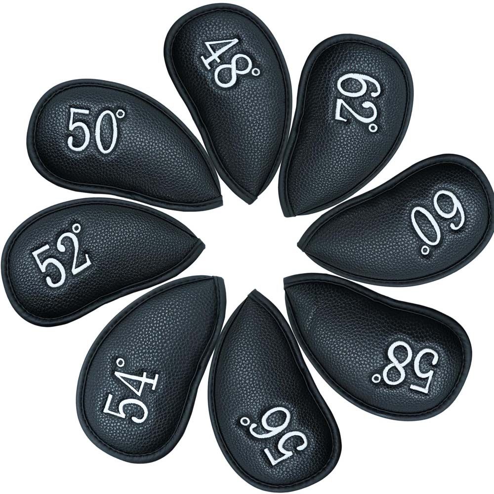 With Number Design Magic Tape Golf Club Cover Spider Head Cover Golf Iron Headcover Golf Headcovers