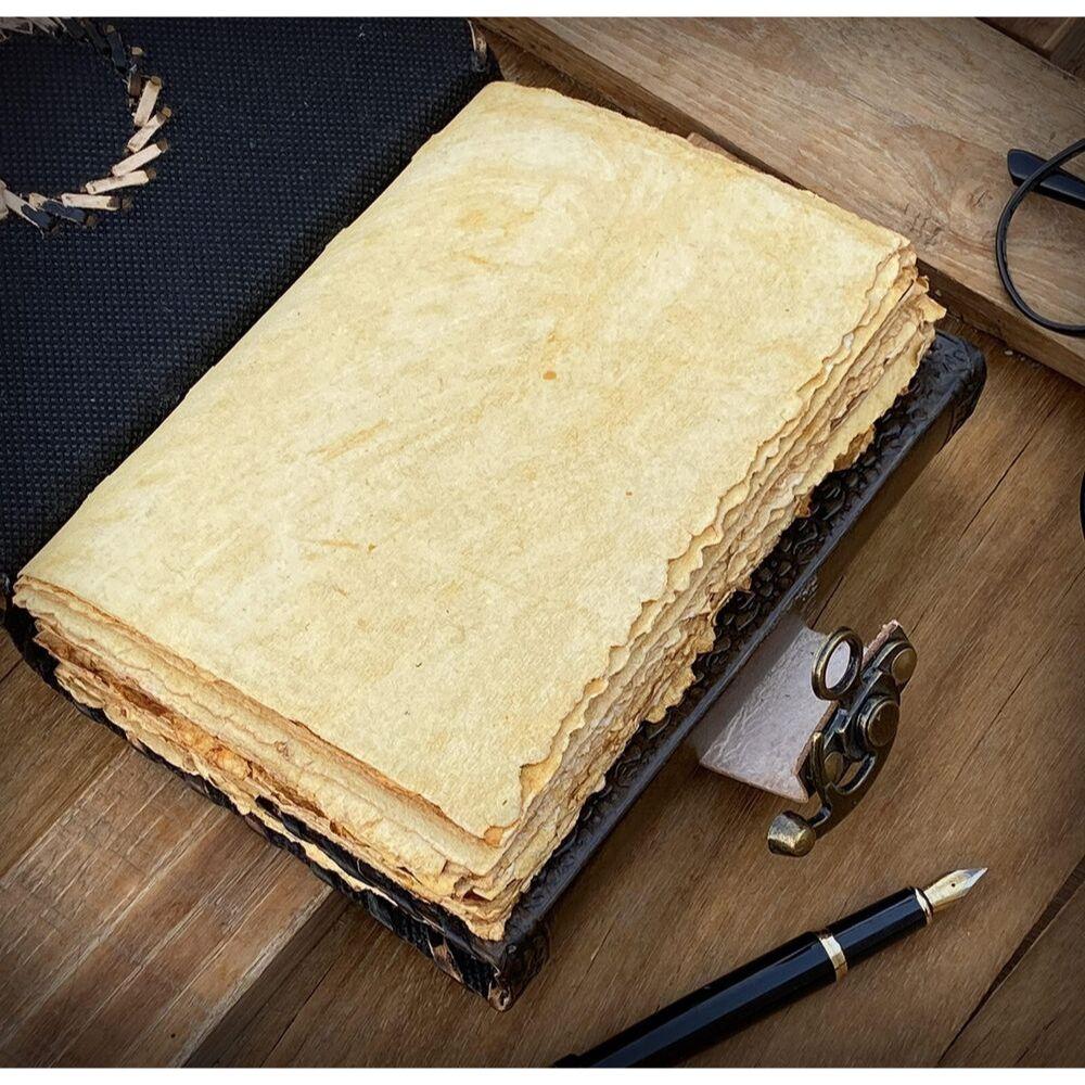 Кожаный журнал Книга теней Книги заклинаний Блокнот ручной работы Журналы