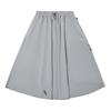 Li Ning X Takashiya Collaboration Sports Minimalist Solid Color Loose Casual Long Skirt Women Skirts Gray ASKV314-1