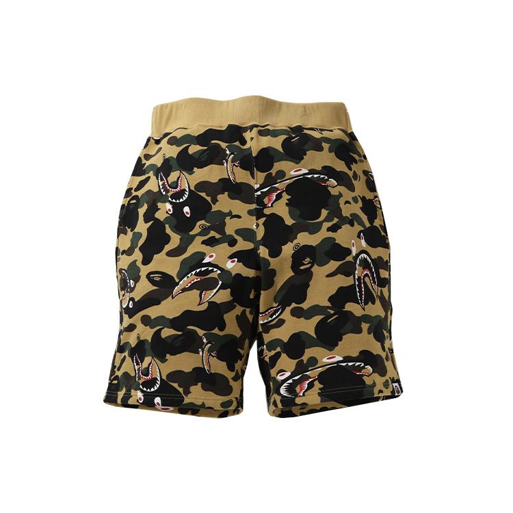 Bape Shark 1st Camo Широкие спортивные шорты 1H30-153-009