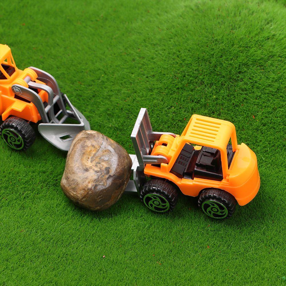 Kids Mini Car Children's Gift Car Model Pull Back Car Engineering Vehicle Forklift Toy