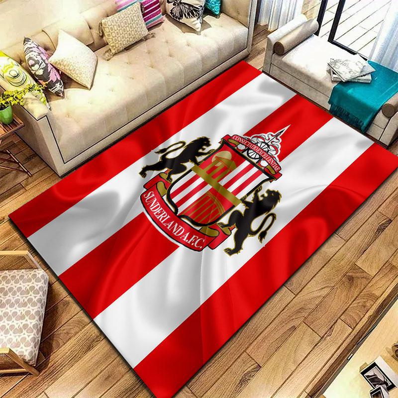 Sunderland A.F Carpet Rug for Living Room Bedroom Home Sofa Decoration,Kids play Non-slip Floor Mat