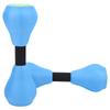 Swimming Water Sport Dumbbell EVA Waterproof Portable Dumbbells for Yoga Fitness TrainingBlue