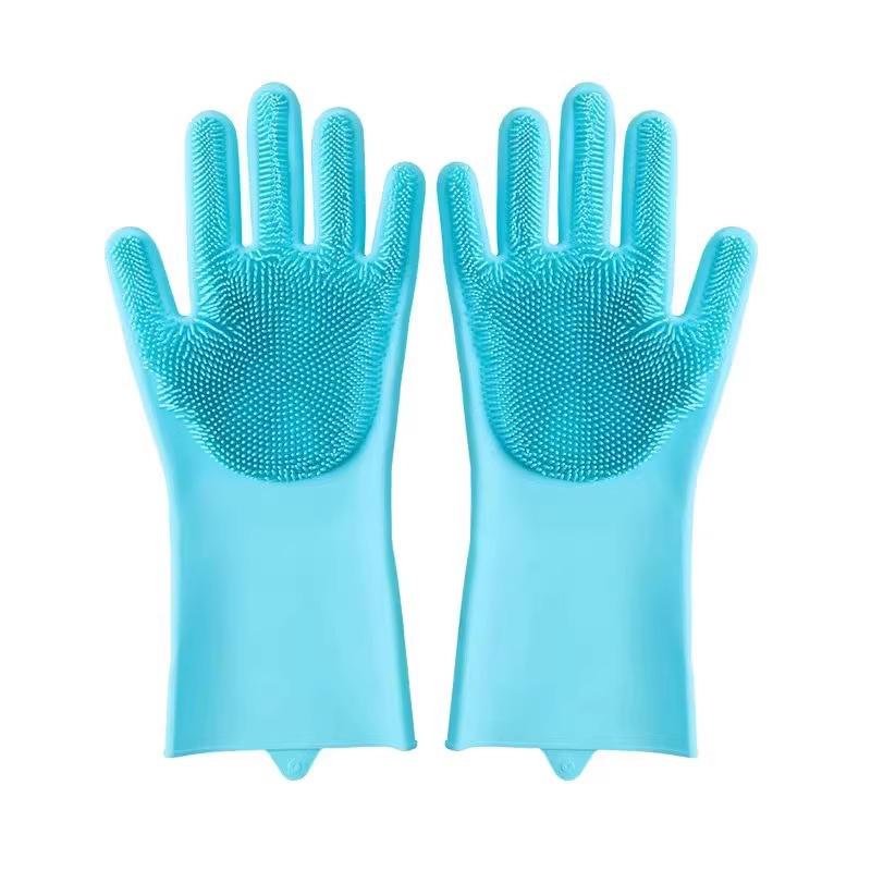 Pet Bathing Gloves: Anti-Scratch, Bite-Resistant Scrubbing & Hair Removal for Dogs & Cats