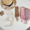 Floral Multifunctional Headscarf Elegant Bag Strap New Lace Printed Scarf  Formal Events