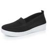 For Flats Slip Casual Women On Go Walk Shoes Comfortable Walking Sneakers Memory Foam Shoes Knit Low Top Ballet Shoes Womens Lightweight Loafer Shoes
