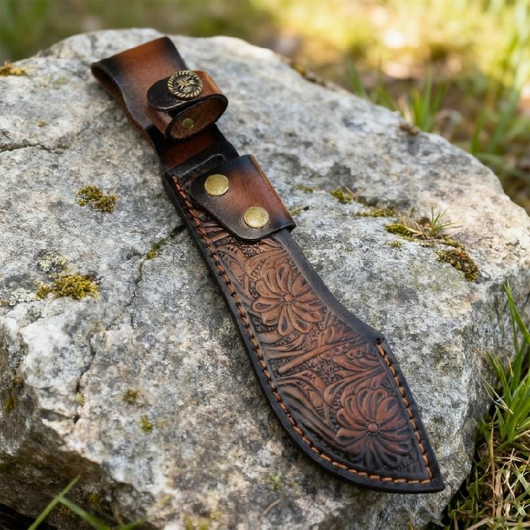 Кемпинг Ручная работа Кожаный Чехол-ножны для Ножа-резака Чехол для Тактического Резака Надежное Крепление на Ремень Крючок Туристический Необходимый