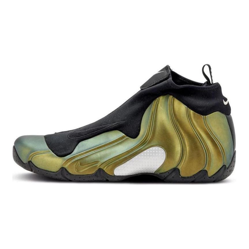 Nike Air Flightposite "Metallic Gold" Модные кроссовки FV5582-700