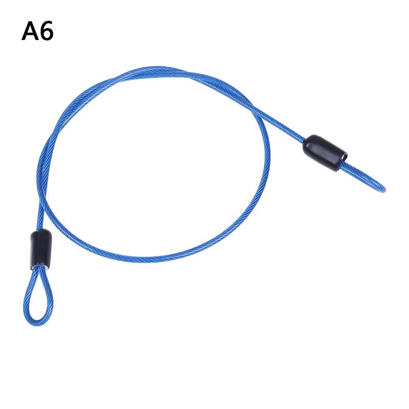 Трос из стальной проволоки для велосипедного замка, велосипедного скутера, охранника, багажа