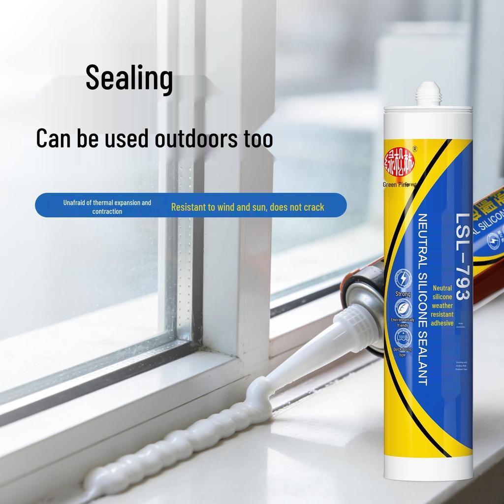 Waterproof Mildew-Proof Neutral Silicone Sealant for Kitchen & Bathroom