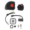 Lawn Mower Air Filter Cover Kit Aluminum Air Cleaner Cover Spark Plug Ignition Coil for A411000130