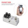 Guitar Effects Pedal 4 Modes Effector Compact Compressor Guitar Effect Pedal for Effects Processors Tremolo Sound Mixer