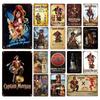Винтажные жестяные знаки с ромом Captain Morgan, плакаты, настенный декор, ретро-металлический знак, Havana Club, Bacardi, Kraken, табличка, бар, кухня