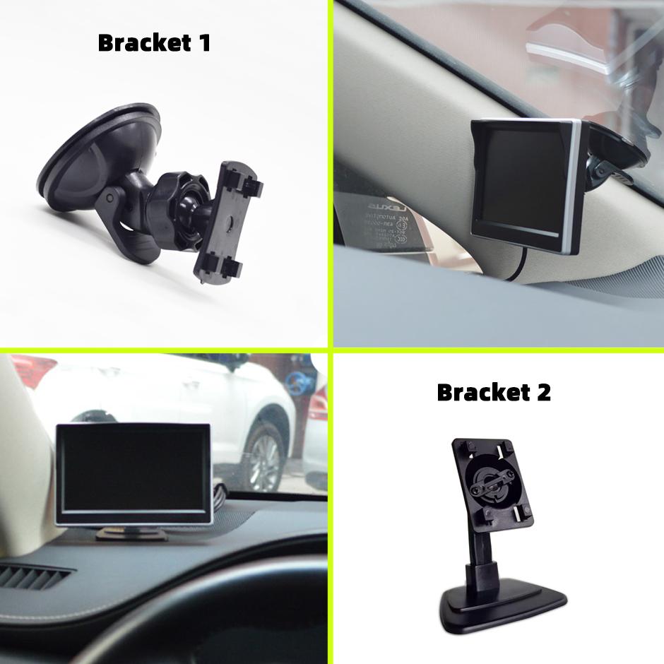 5 In Screen AHD/CVBS IPS Car Monitor LCD HD Display For Vehicle 1080P/720P Backup Reverse Camera CCTV Home Security Surveillance