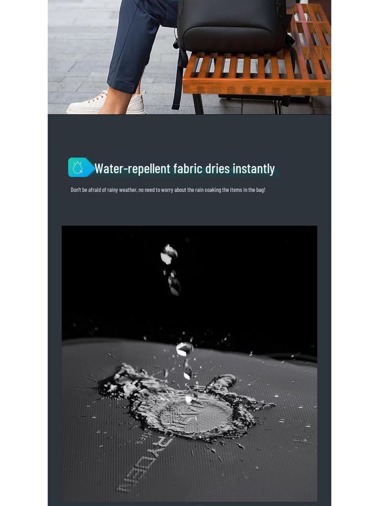 Mark Ryden Water-resistant Men's Business Laptop Backpack