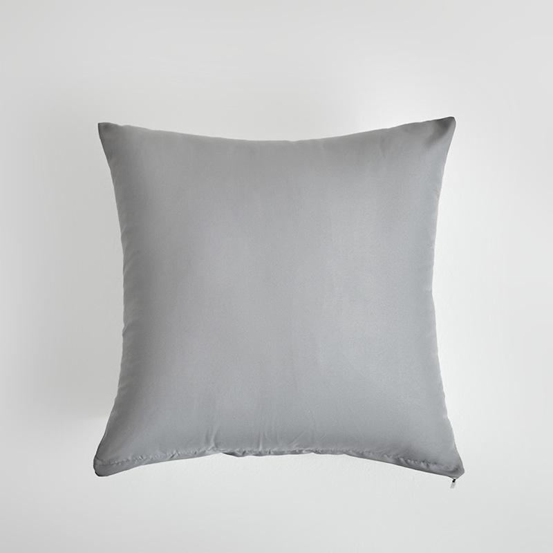 Однотонный отшлифованный чехол для подушки для диванов и гостиных