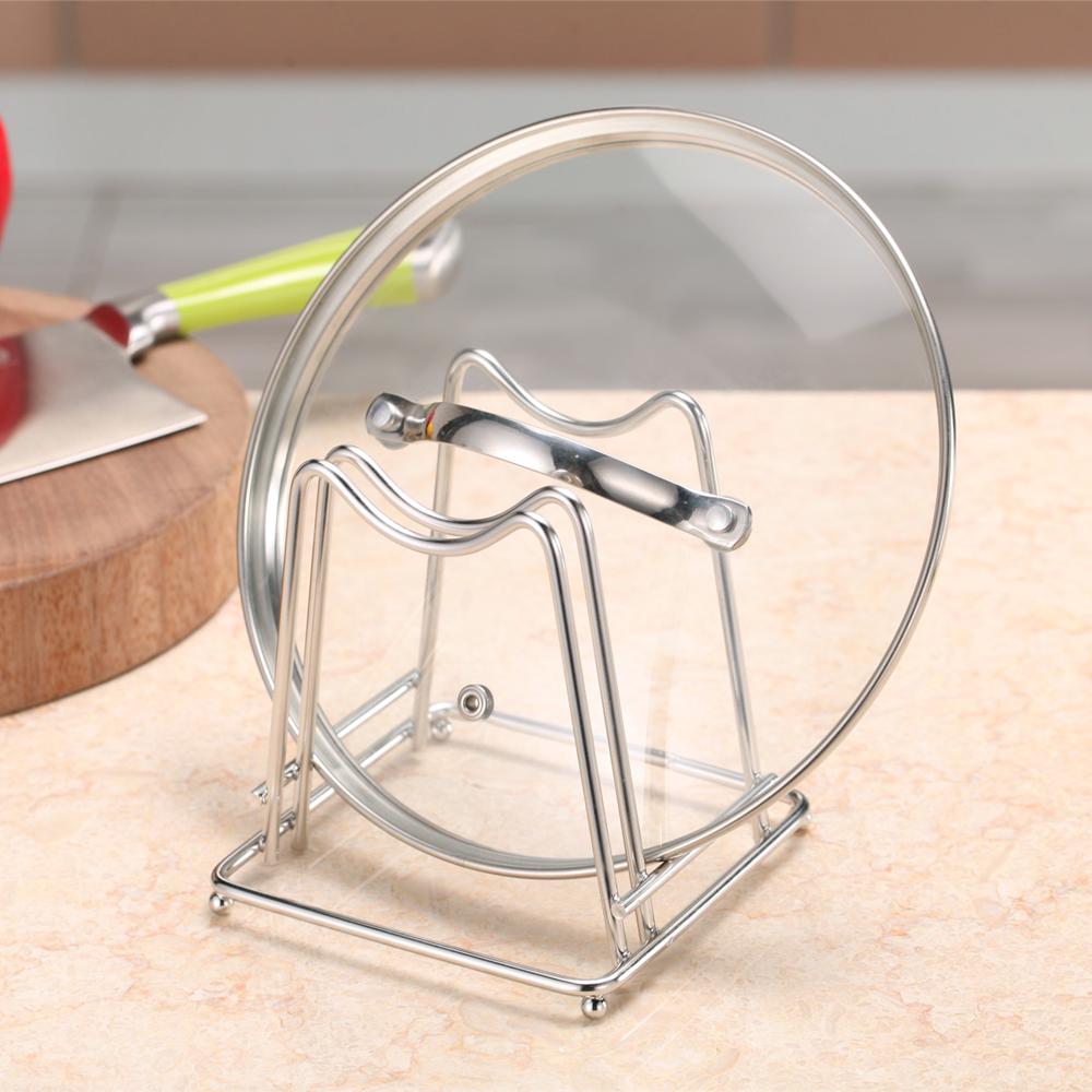 Stainless Steel Cutting Board Holder Chopping Board Stand Rack Kitchen Household Organizer