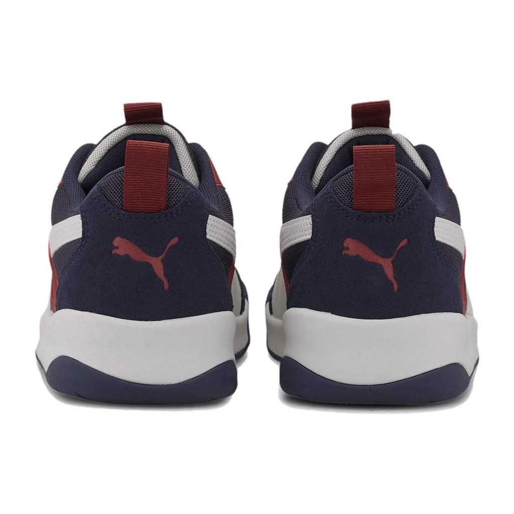 Puma Backcourt Модные Удобные Сетчатые Кожаные Синтетические Нескользящие Прочные Низкие Кроссовки Мужские кроссовки Синий Белый Красный 373027-05
