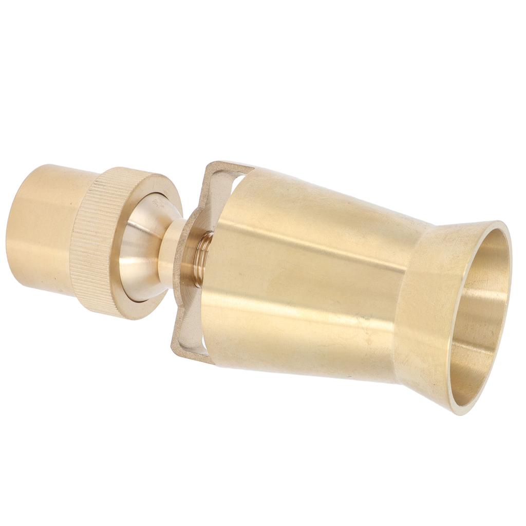 Латунная ледяная башня, кедровая насадка для фонтана, распылительная головка, регулируемый разбрызгиватель для пруда, внутренняя резьба G1