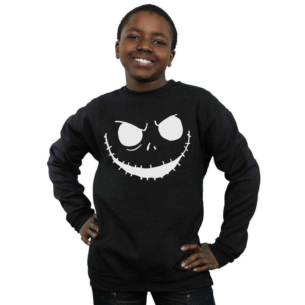 Disney Boys Nightmare Before Christmas Jack´s Face Bold Sweatshirt